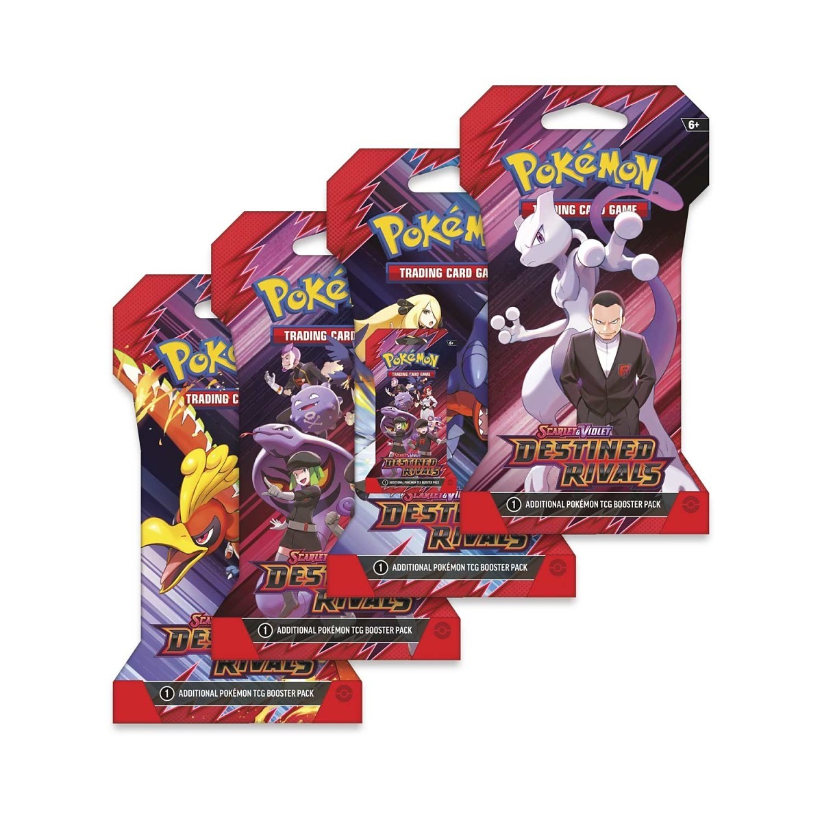 Pokémon TCG: Scarlet & Violet – Destined Rivals Booster Pack (sleeved)