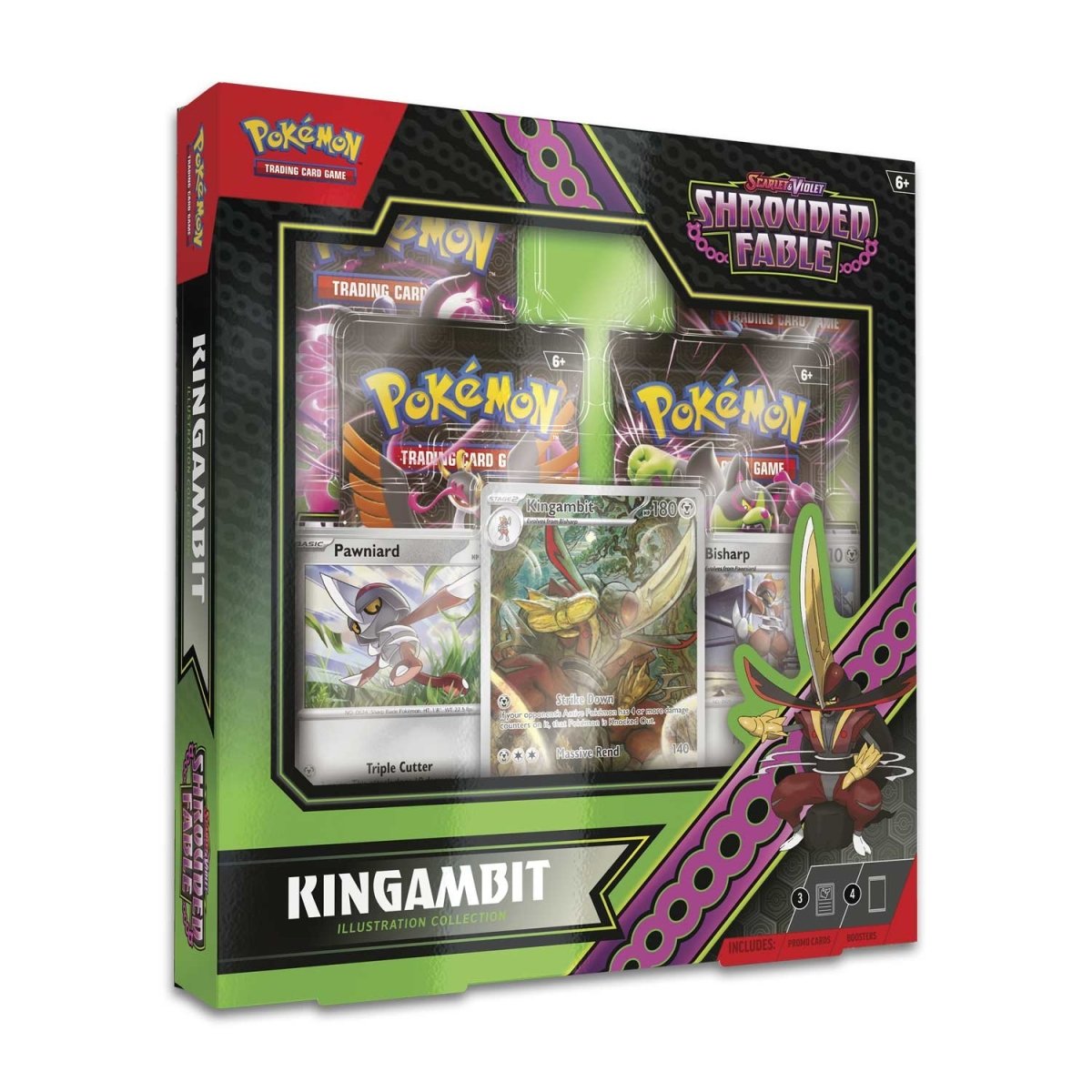 Pokémon TCG: Scarlet & Violet - Shrouded Fable Kingambit Illustration Collection